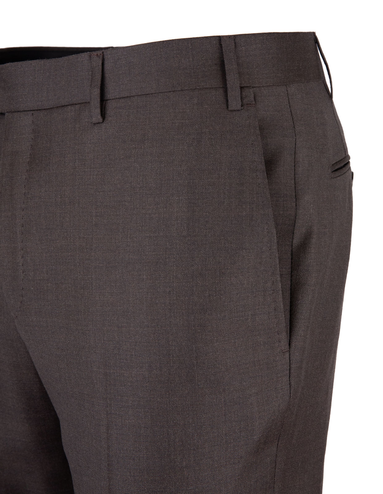Academy Soft Suit 130's  Wool Brown Stl 150