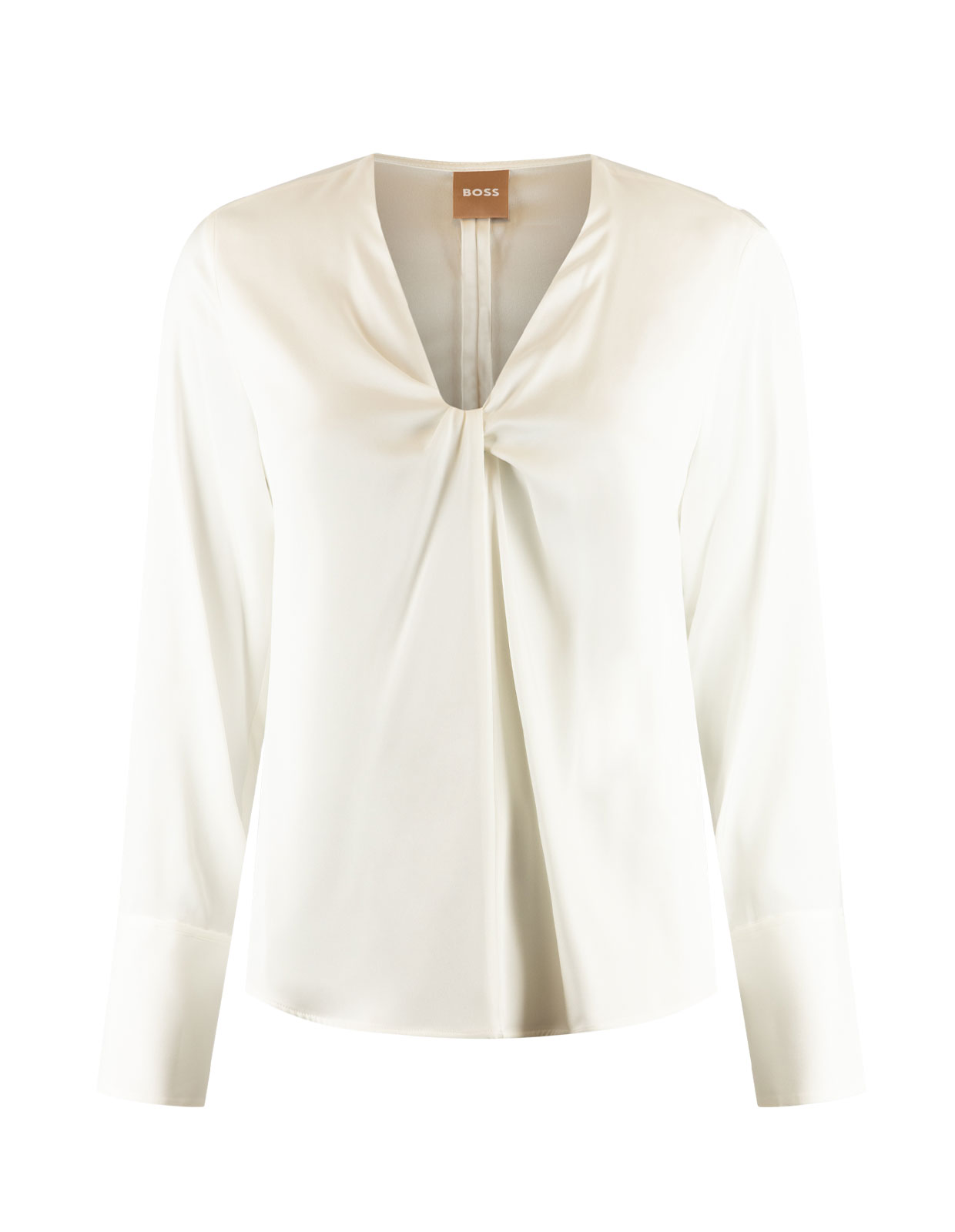 Bidinta Blus Siden Vit