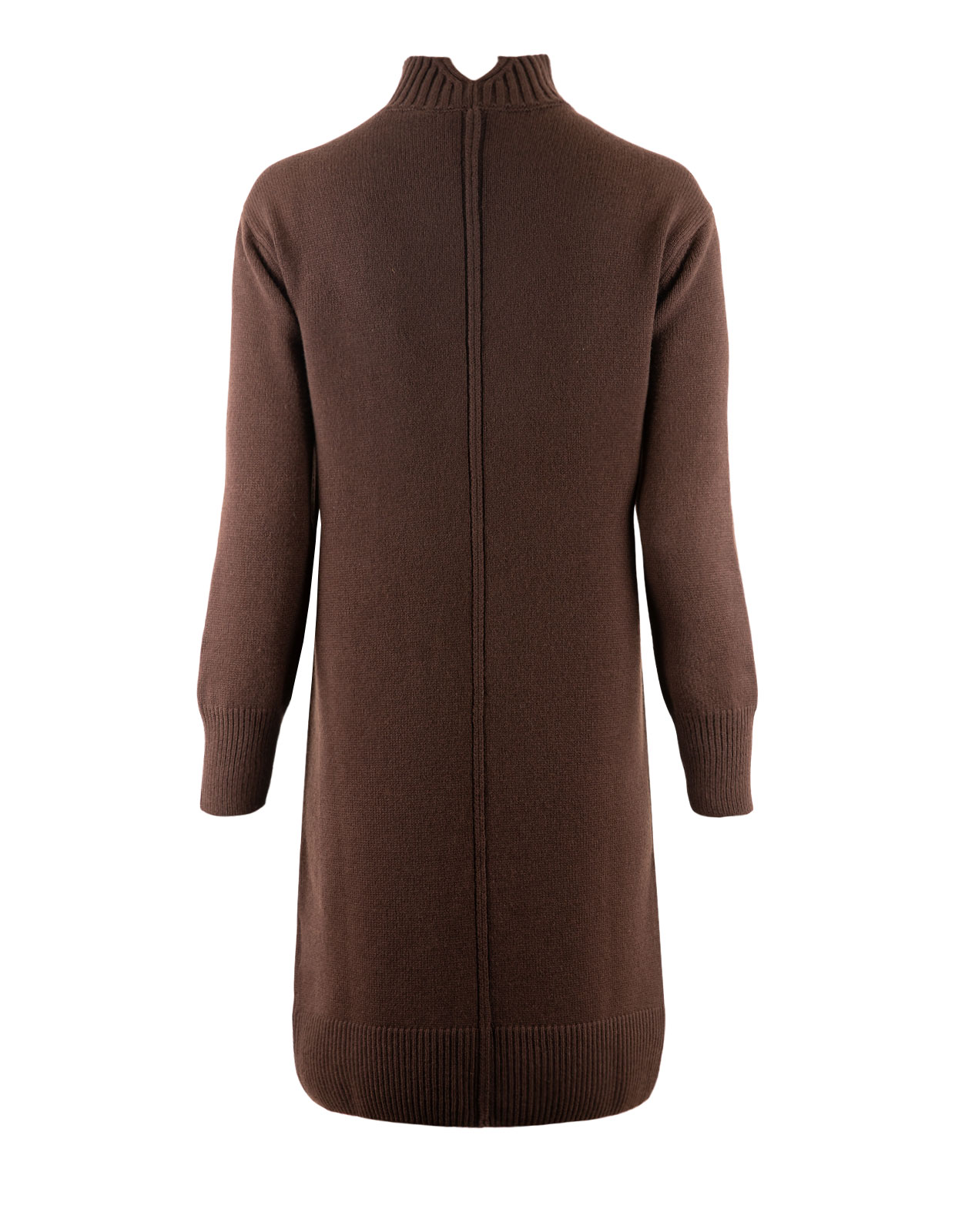 Klänning Stickad Ull/Cashmere Brun