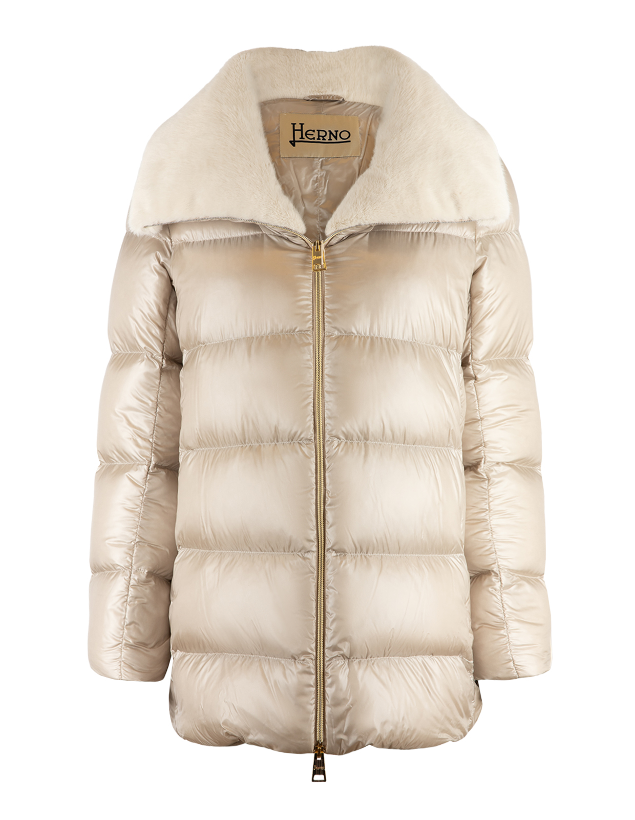 Ultralight Down Coat Beige