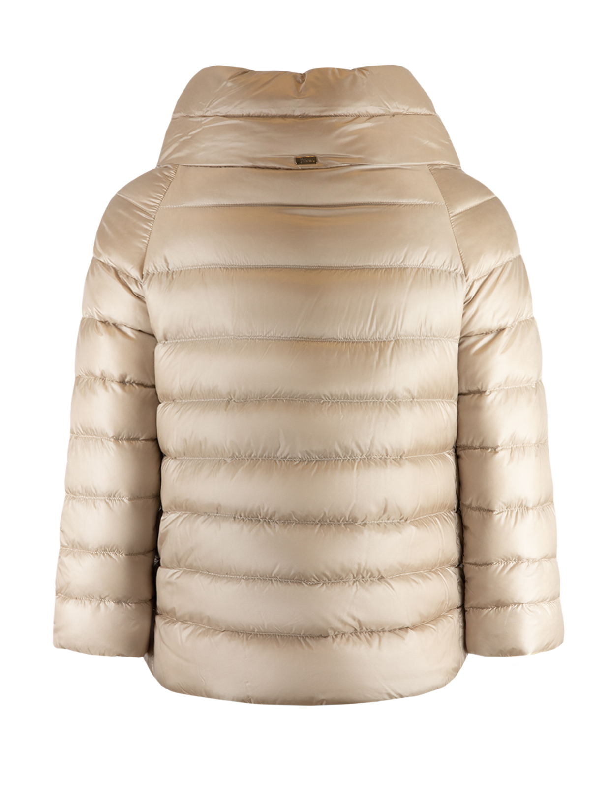 Ultralight Short Down Jacket Beige 40