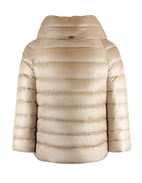 Ultralight Short Down Jacket Beige 40