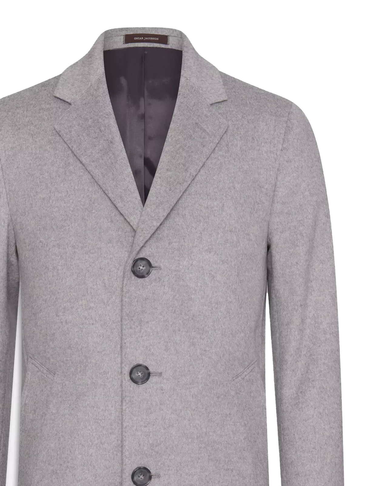 Storvik Ytterrock Ull Cashmere Grå Stl 56