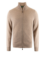 Ballater Full Zip Cardigan Beige