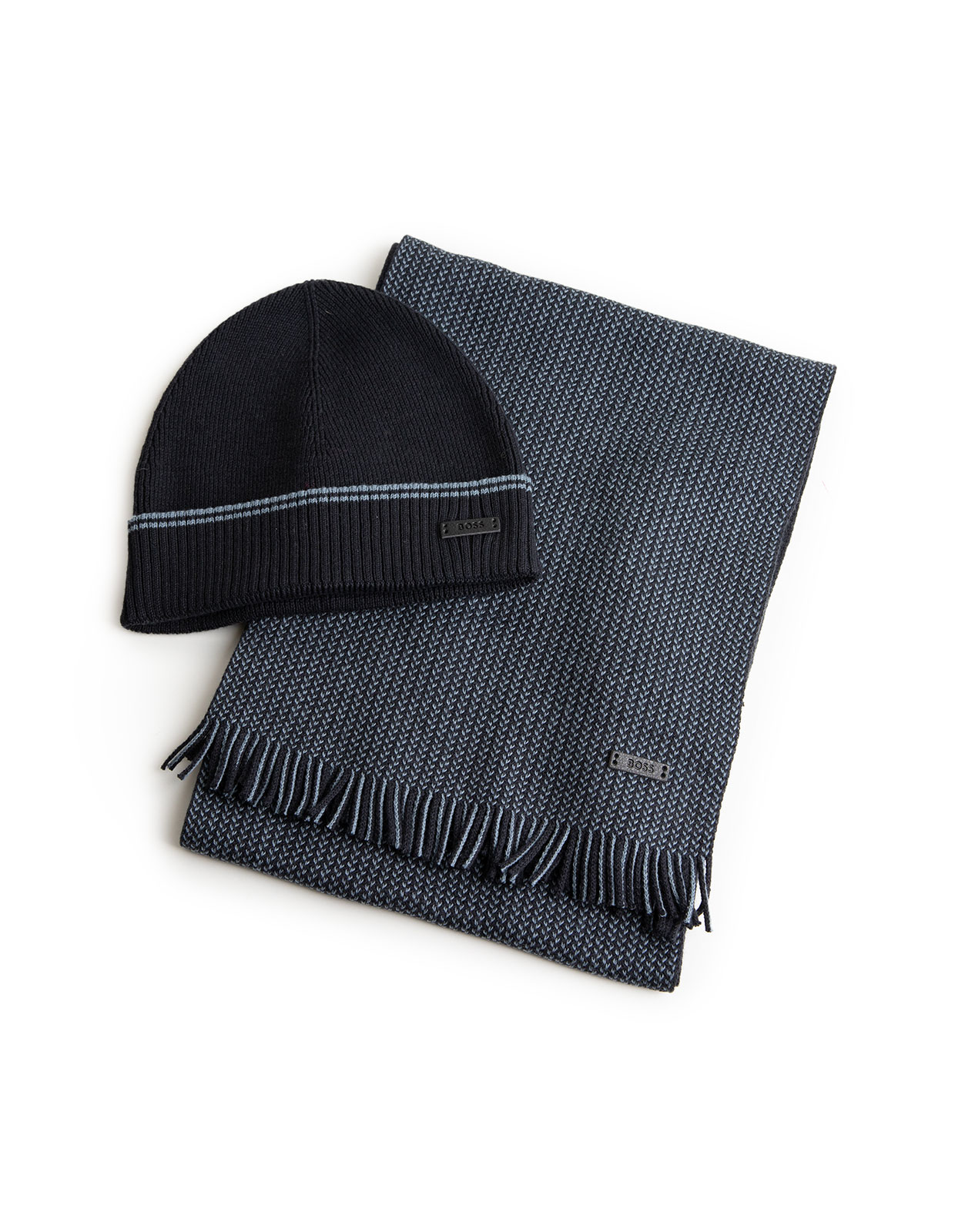 Accessoar-set Halsduk & Mössa Navy