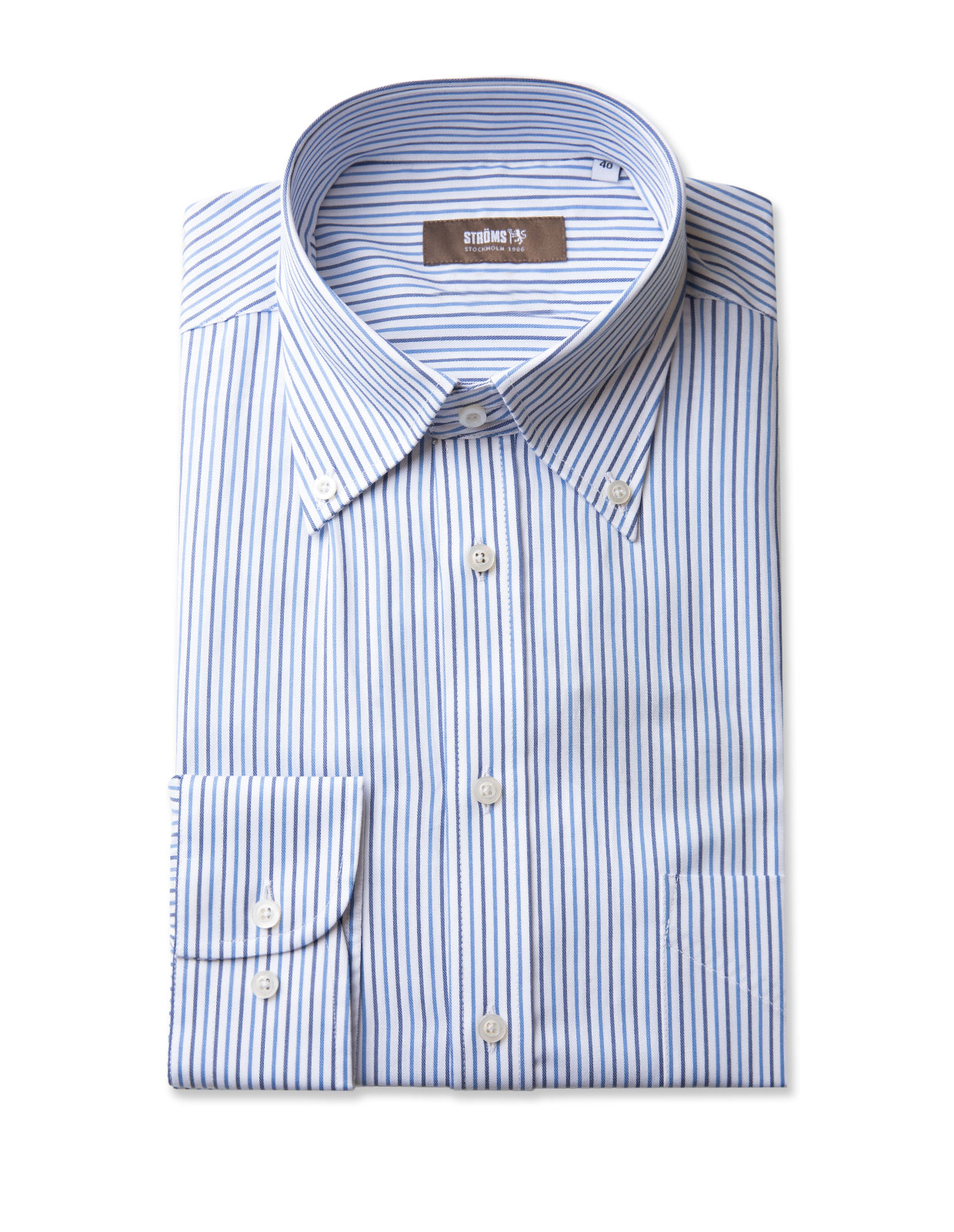 Regular Fit Skjorta XLÄ Blå/Vit/Navy Regular Fit Skjorta XLÄ Blå/Vit/Navy
