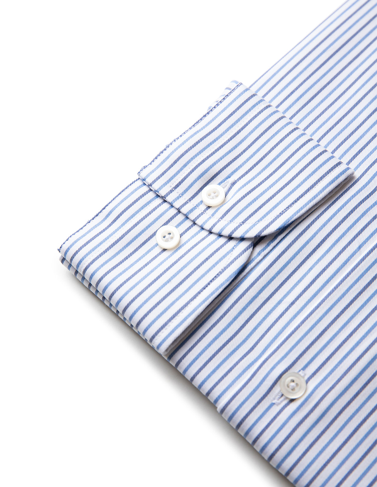 Slim Fit Skjorta XLÄ Blå/Vit/Navy Stl XLÄ38