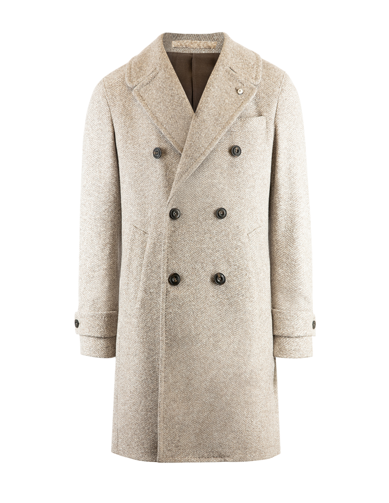 Rock Dubbelknäppt Beige