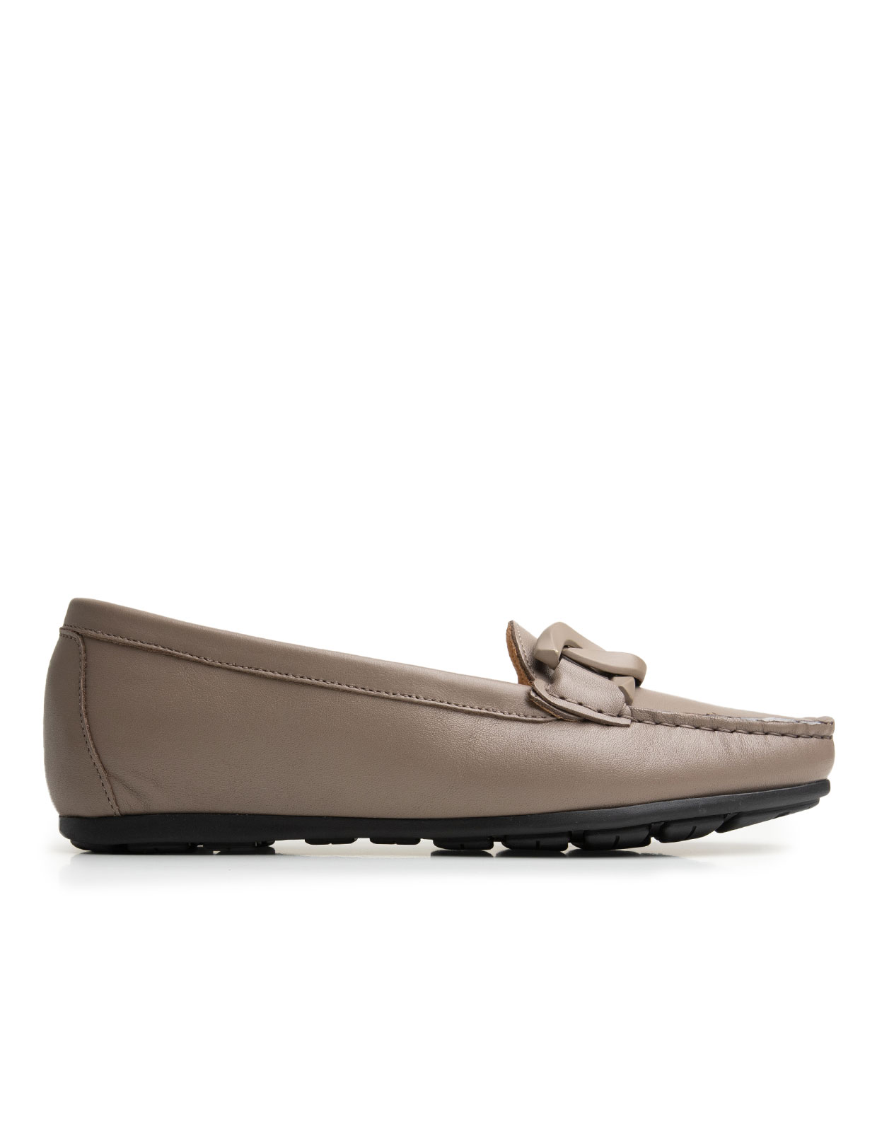 Vitelo Moccasin Läder Beige Stl 36