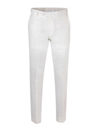 Diego Regular Linen Trouser White