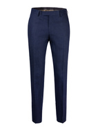 Diego Regular Linen Trouser Navy