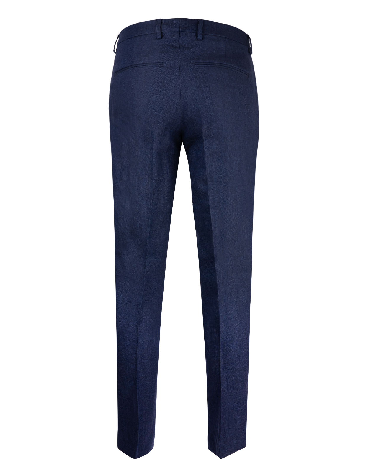 Diego Regular Linen Trouser Navy