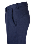 Diego Regular Linen Trouser Navy Stl D120