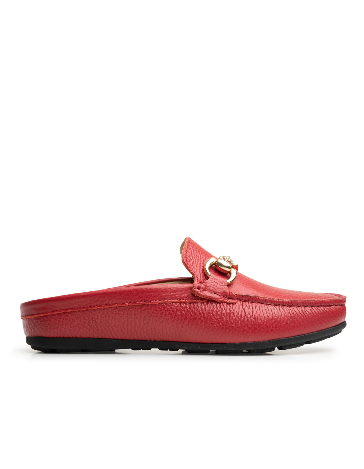 Slip-in Loafer Läder Röd