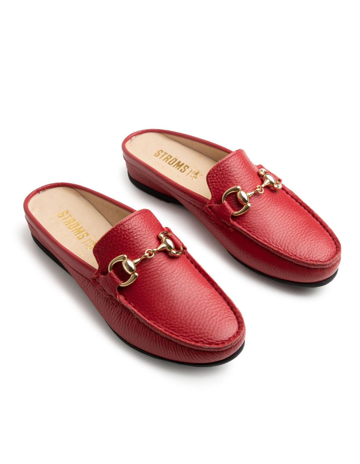 Slip-in Loafer Läder Röd