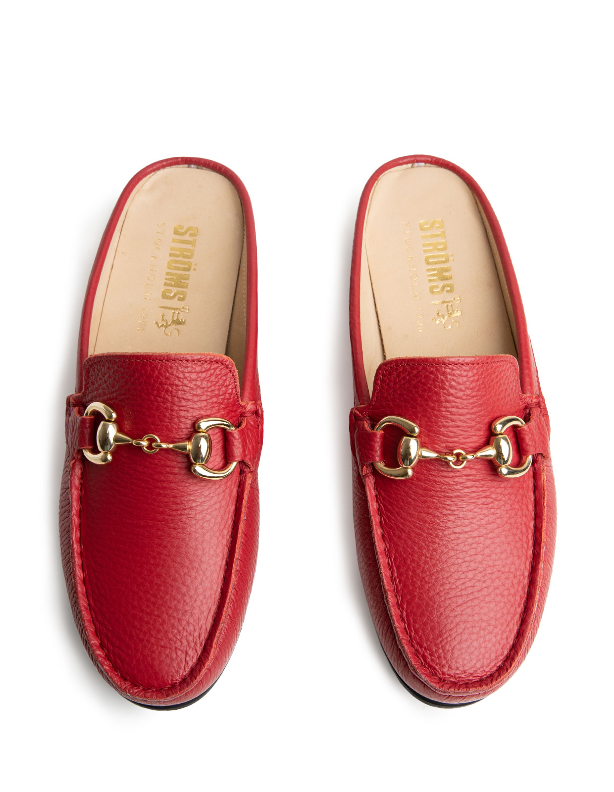 Slip-in Loafer Läder Röd