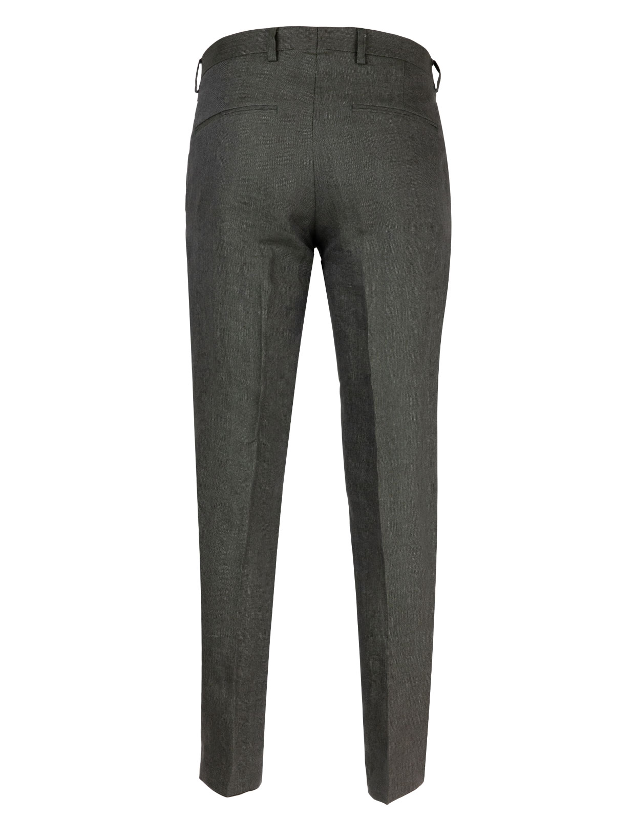 Diego Regular Linen Trouser Green Leaf