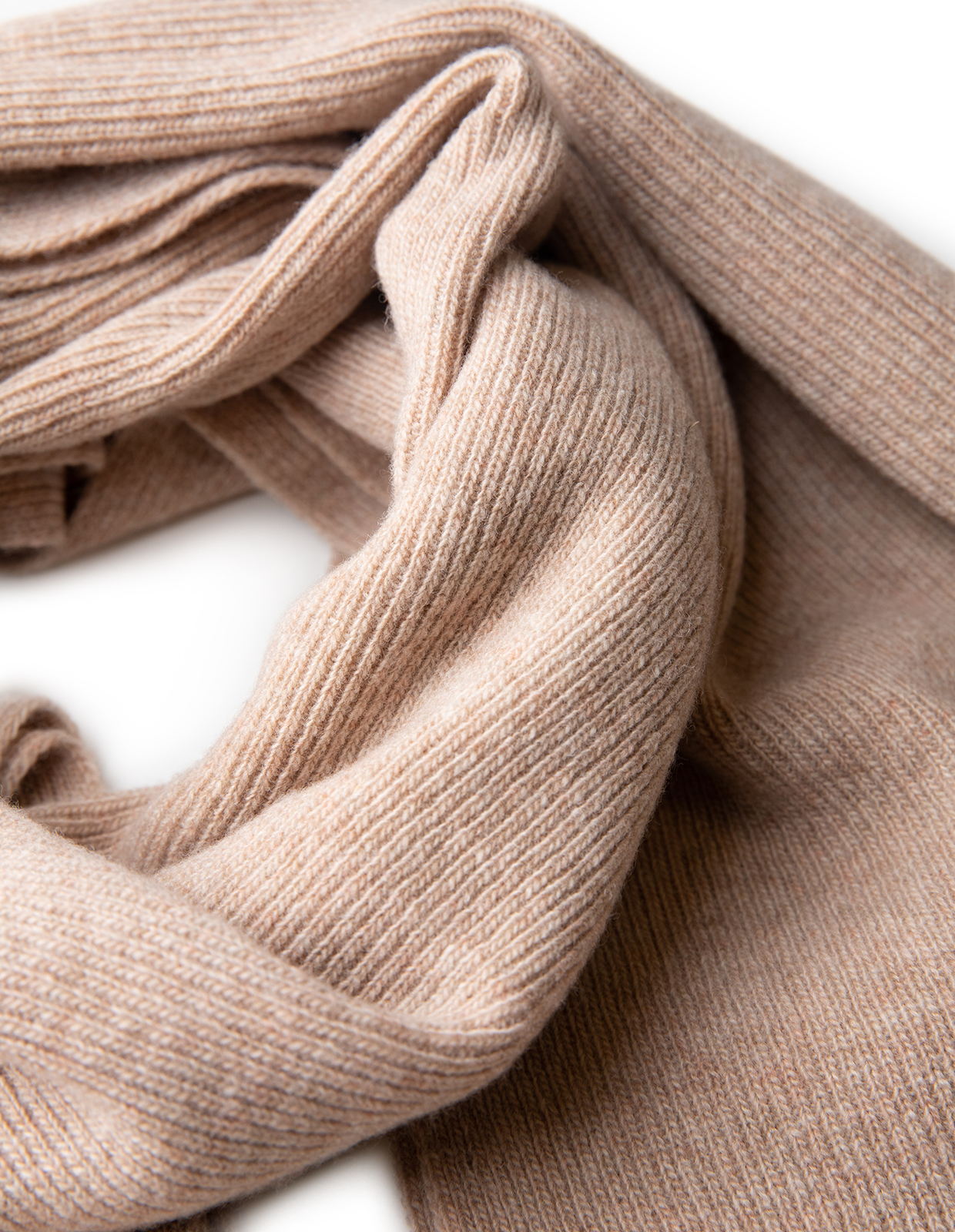 Scarf Merinoull/Cashmere Beige