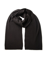Scarf Merinoull/Cashmere Mörkbrun