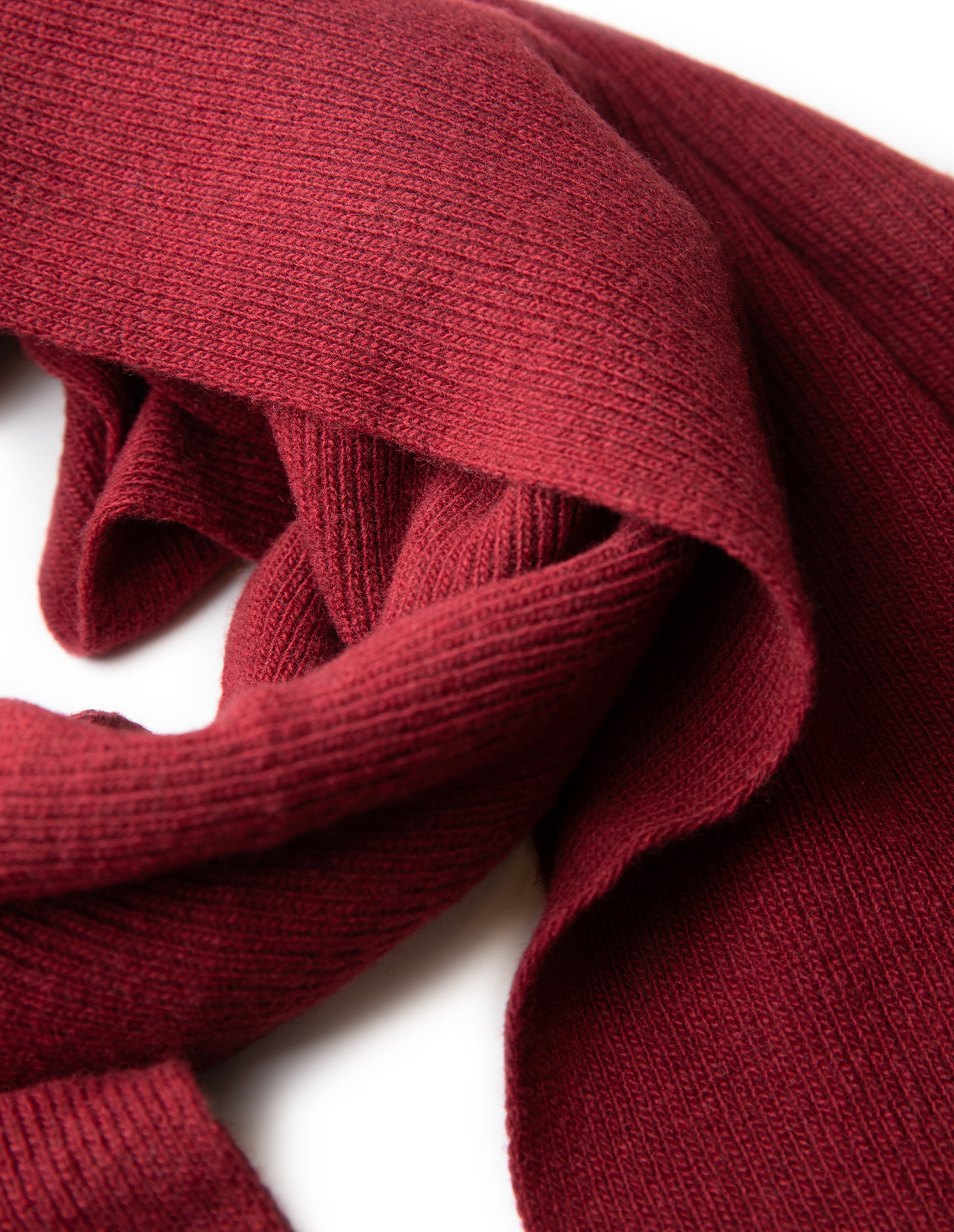 Scarf Merinoull/Cashmere Vinröd