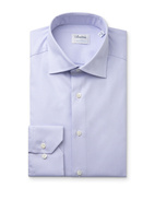 Slim Fit Skjorta Twofold Stretch Lila Stl 44