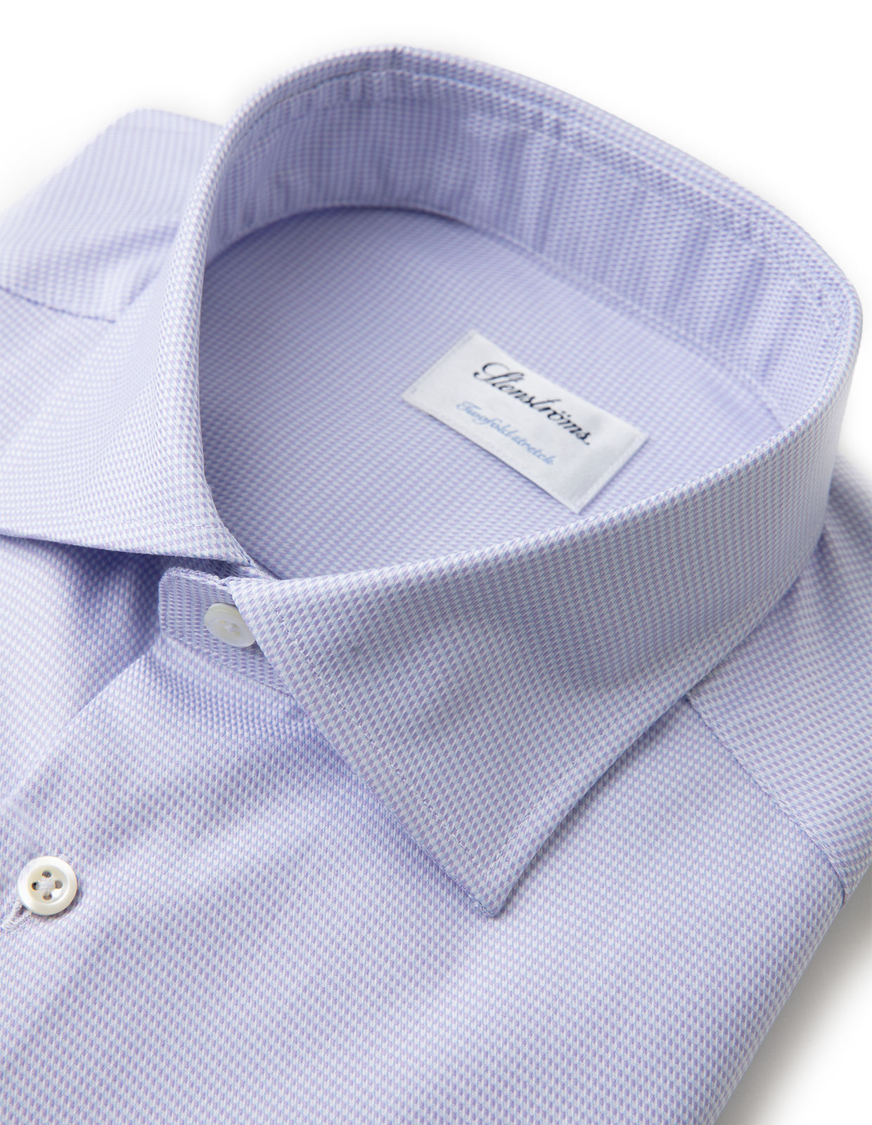 Slim Fit Skjorta Twofold Stretch Lila