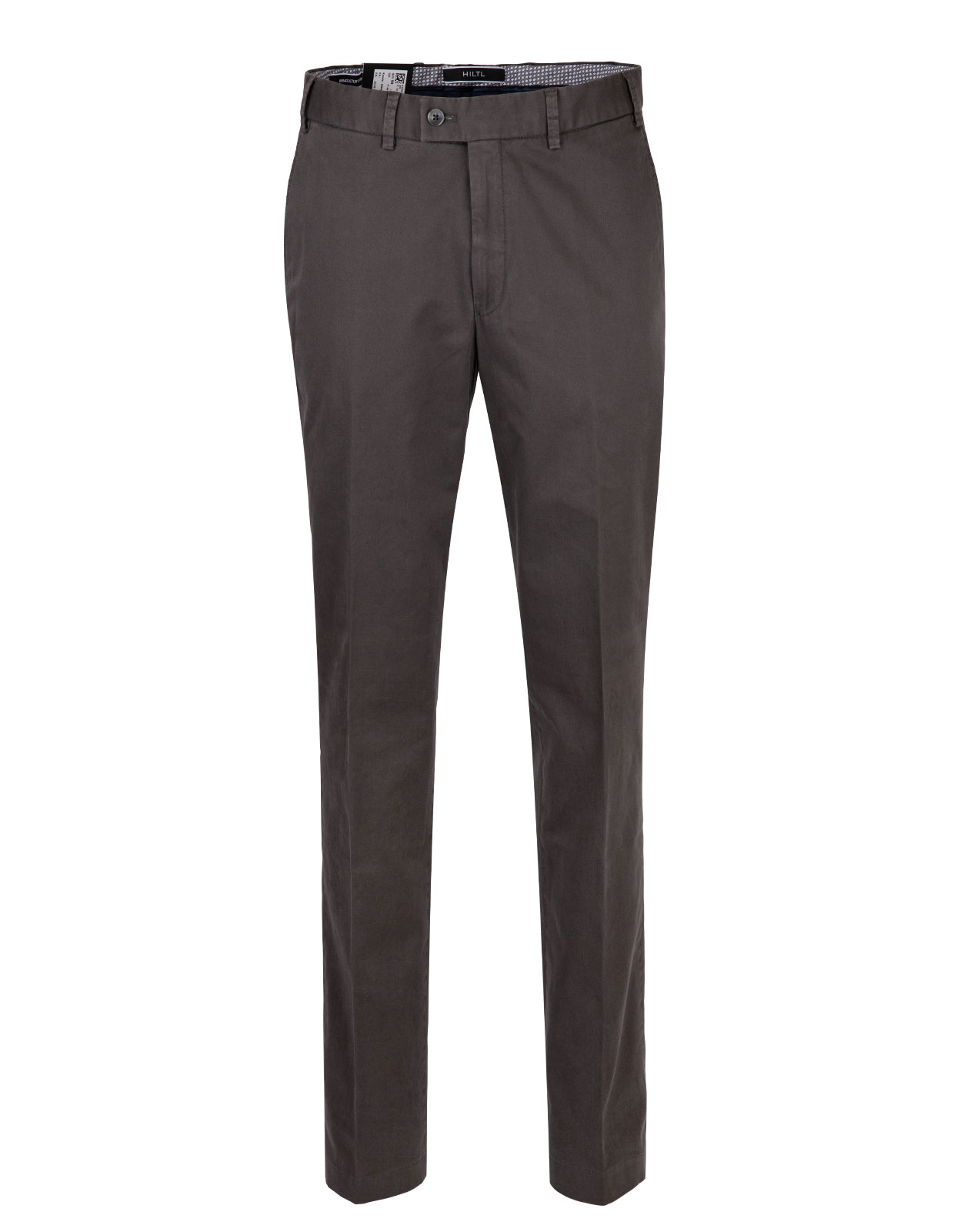 Parma Regular Trouser Cotton Stretch Dark Grey Stl 54