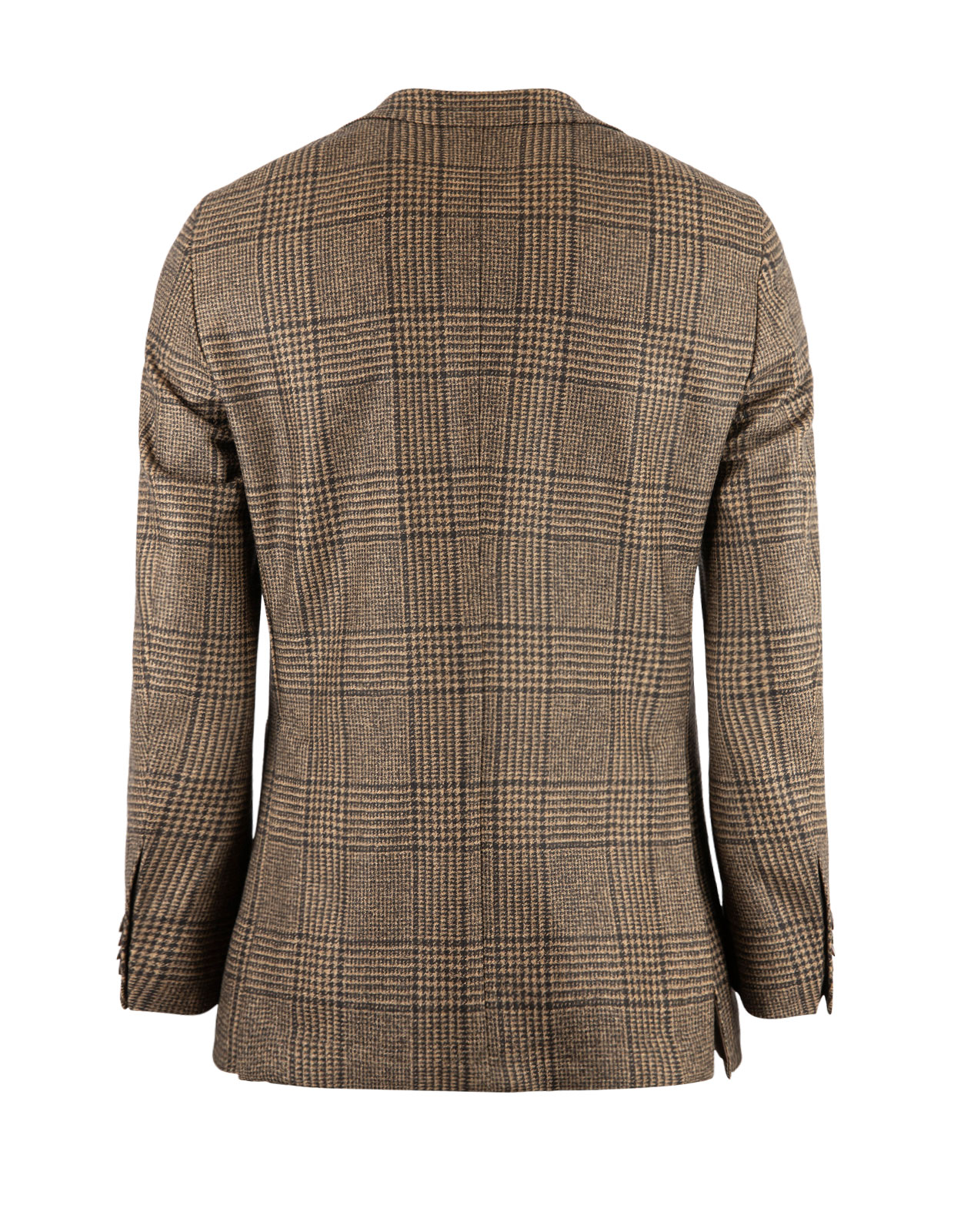 Firenze Blazer Ull Glencheck Brun