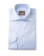Sartorial Shirt Bomullstwill Ljusblå