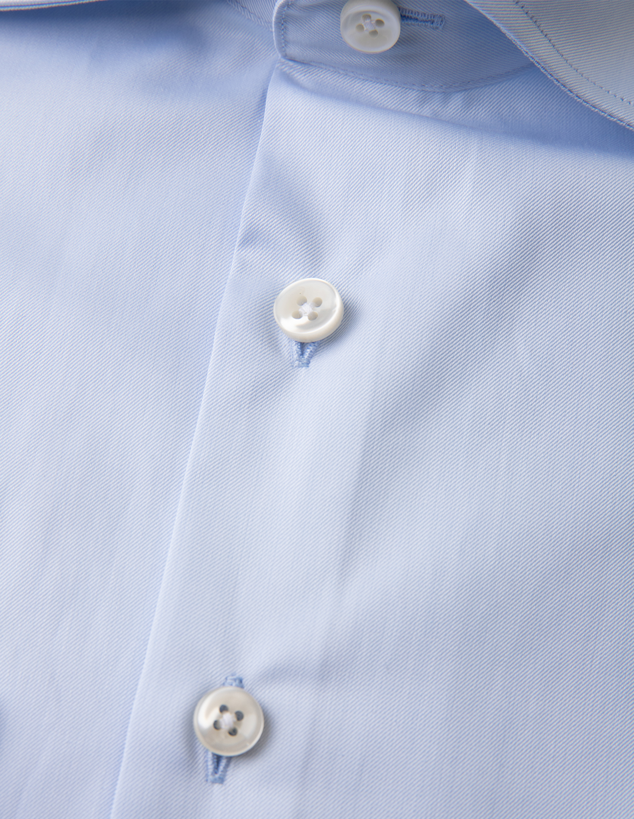 Sartorial Shirt Bomullstwill Ljusblå