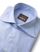 Sartorial Shirt Pinpoint Oxford Ljusblå