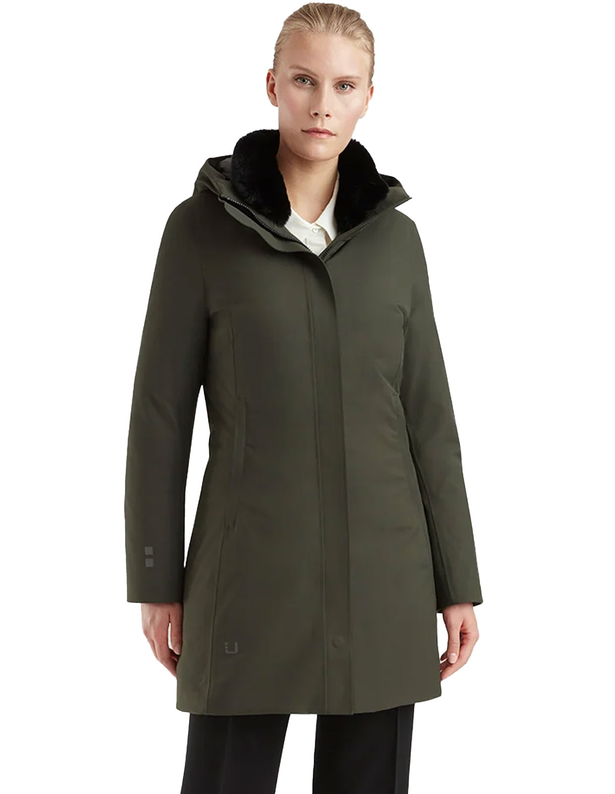 White Heat Parka Night Olive