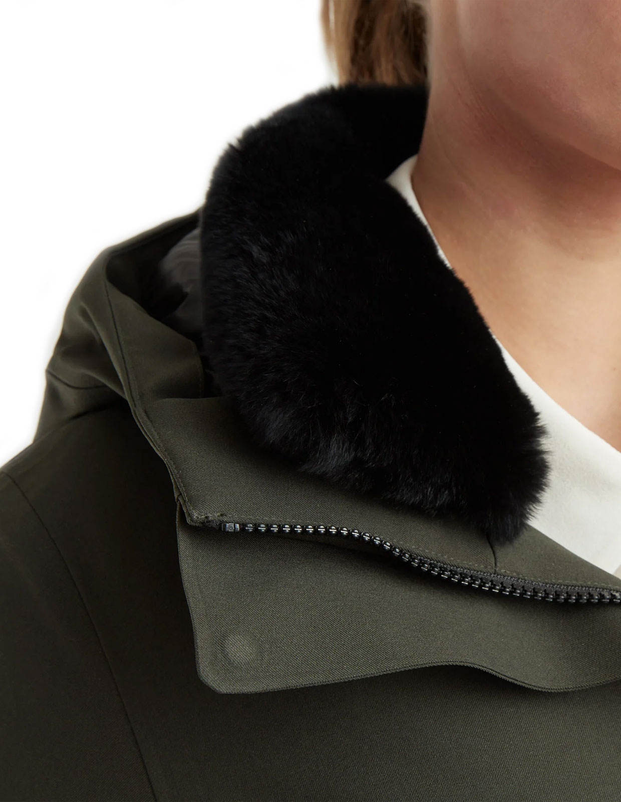 White Heat Parka Night Olive