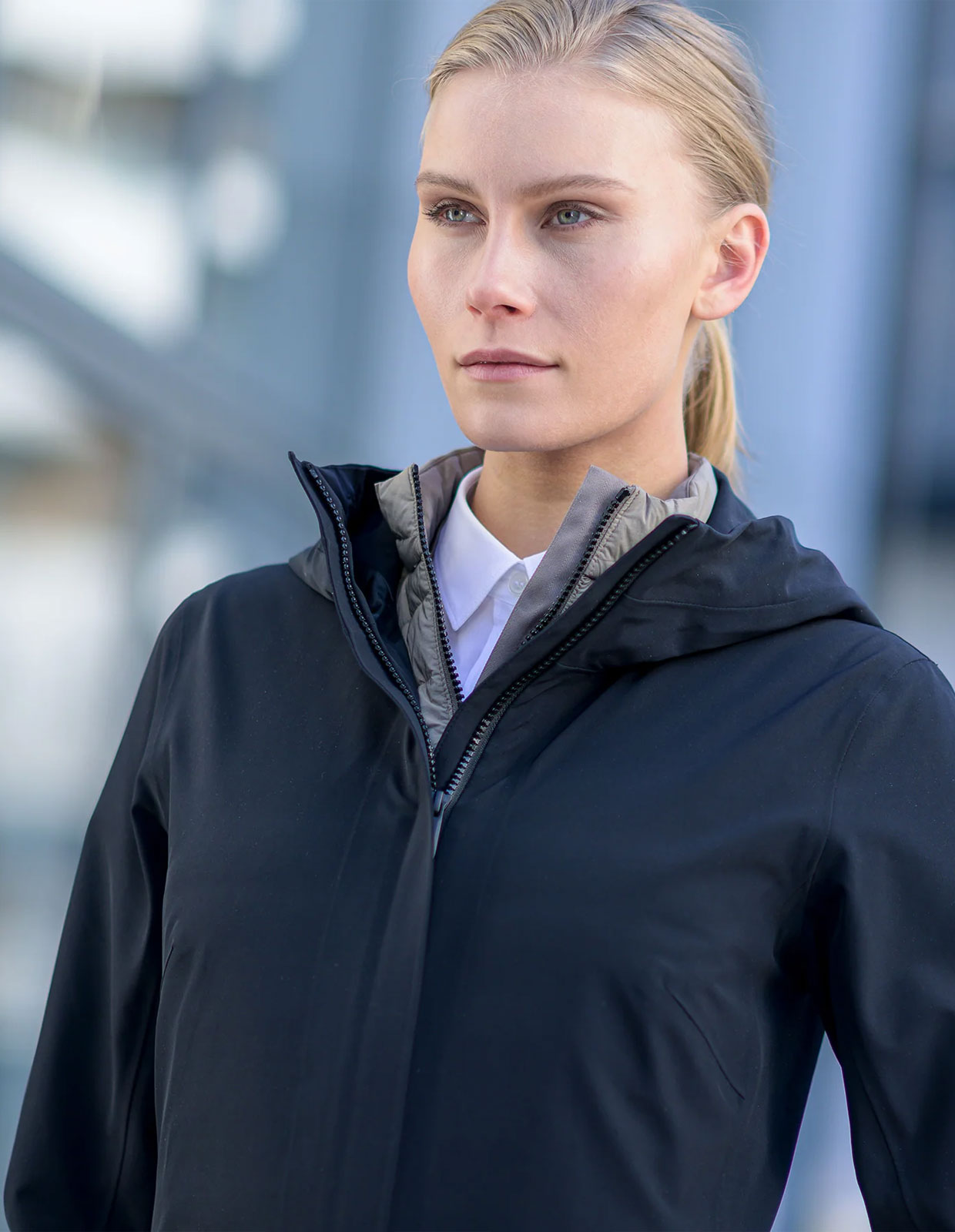 Althena Coat Svart