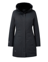 White Heat Parka Black Stl S