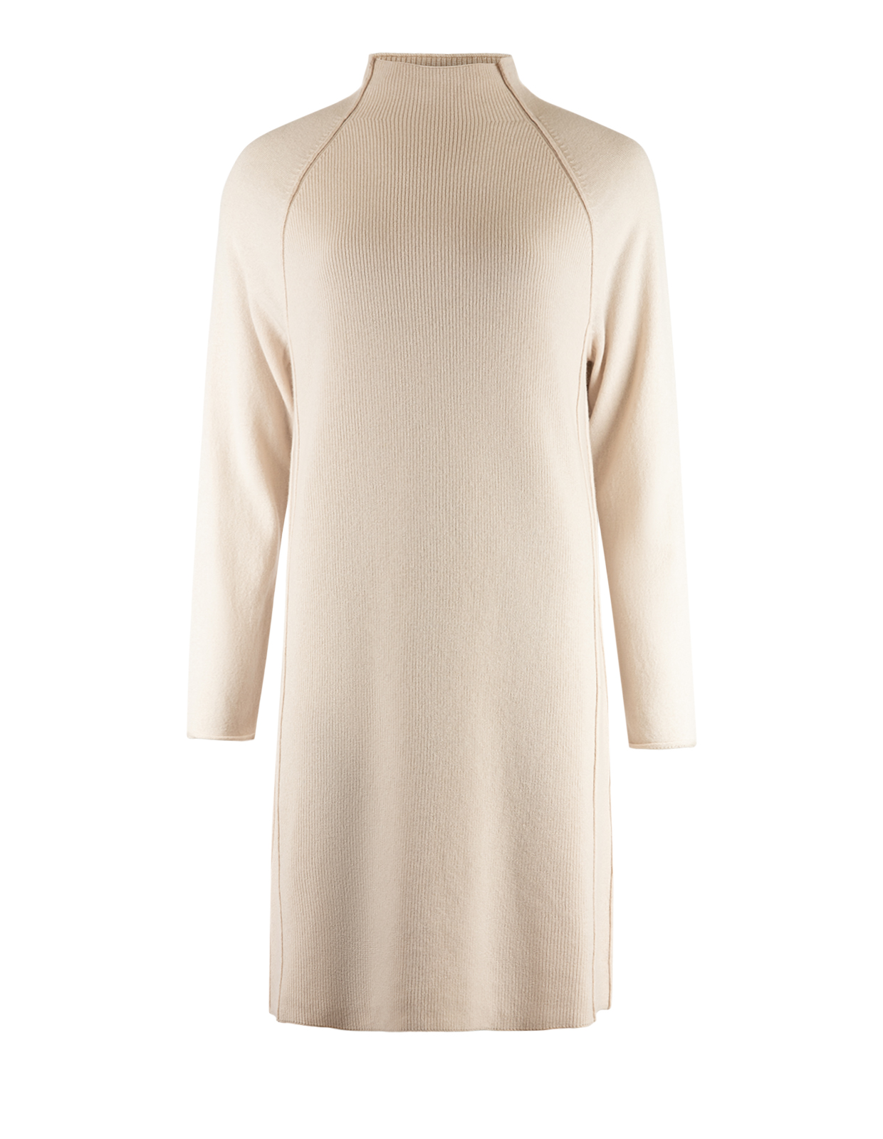 Klänning Stickad Ull/Cashmere Beige
