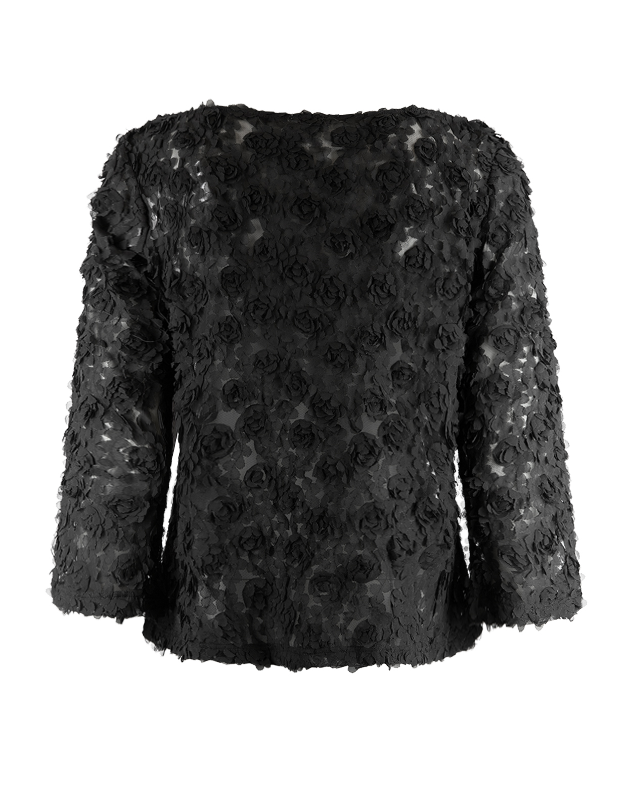 Elyse Rose Top Svart