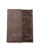 Dallas Scarf Brun Rutig One Size