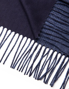 Dallas Scarf Navy Rutig