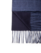 Dallas Scarf Navy Rutig