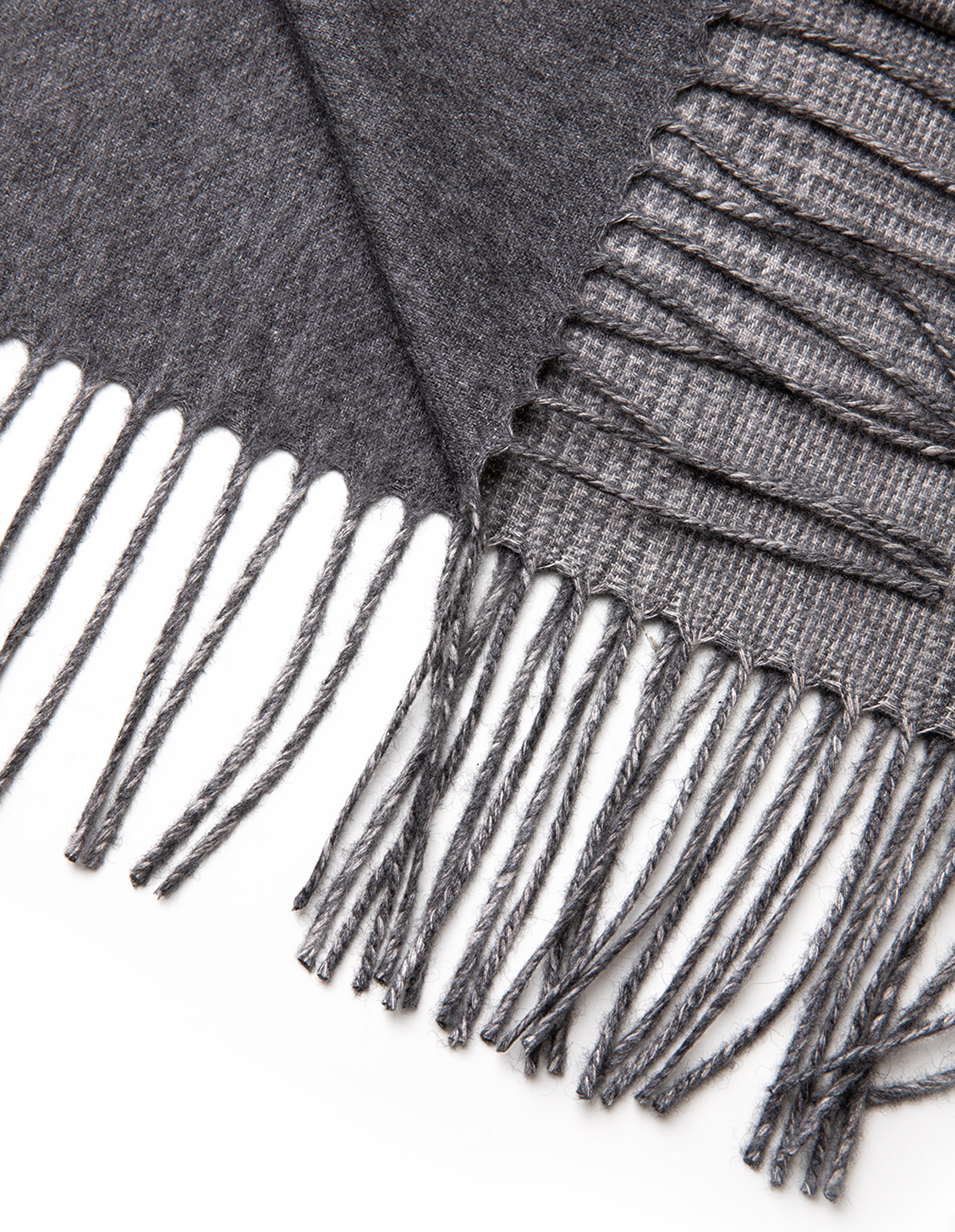 Dallas Scarf Grå Rutig One Size