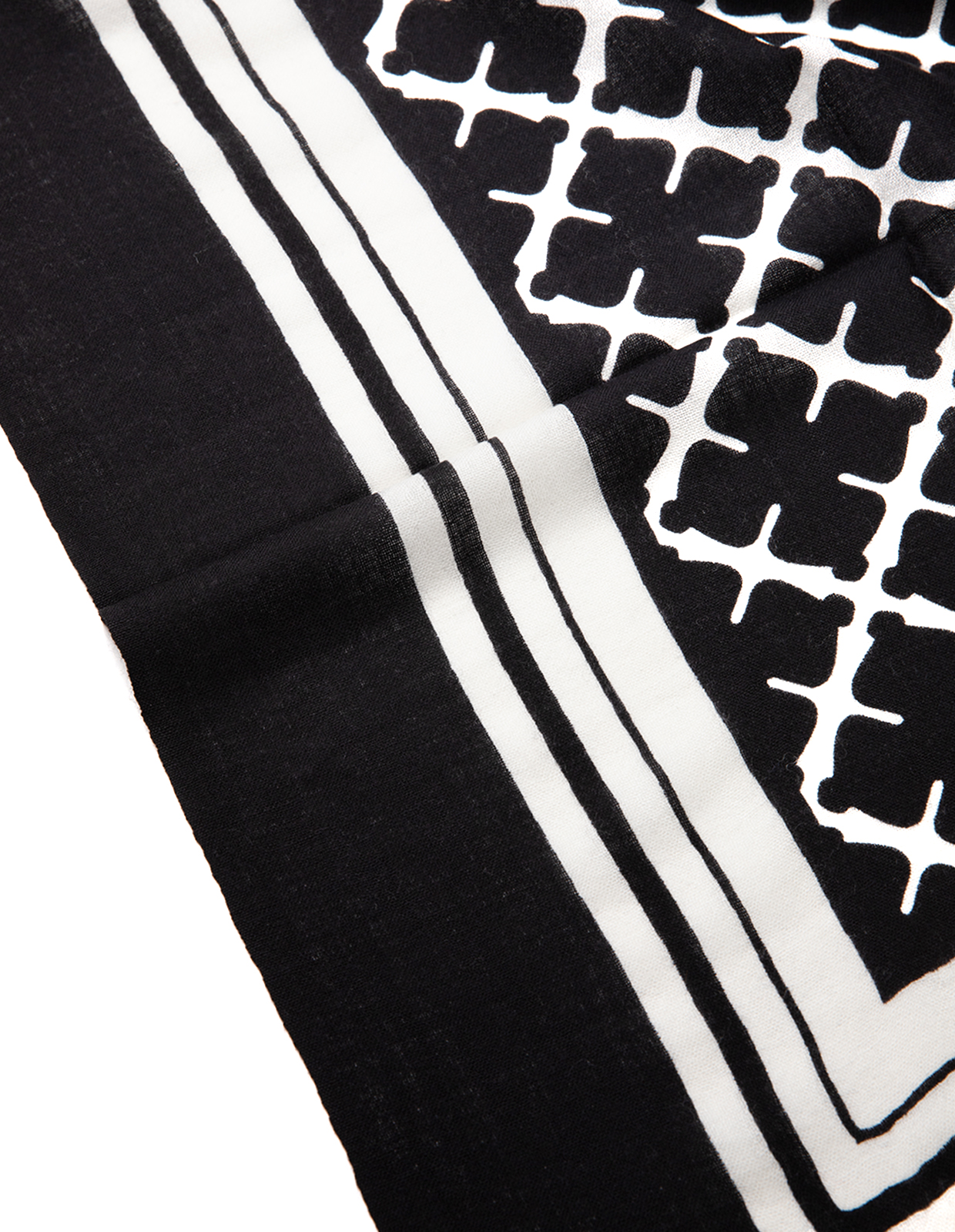 Cornelis Scarf Ull Svart