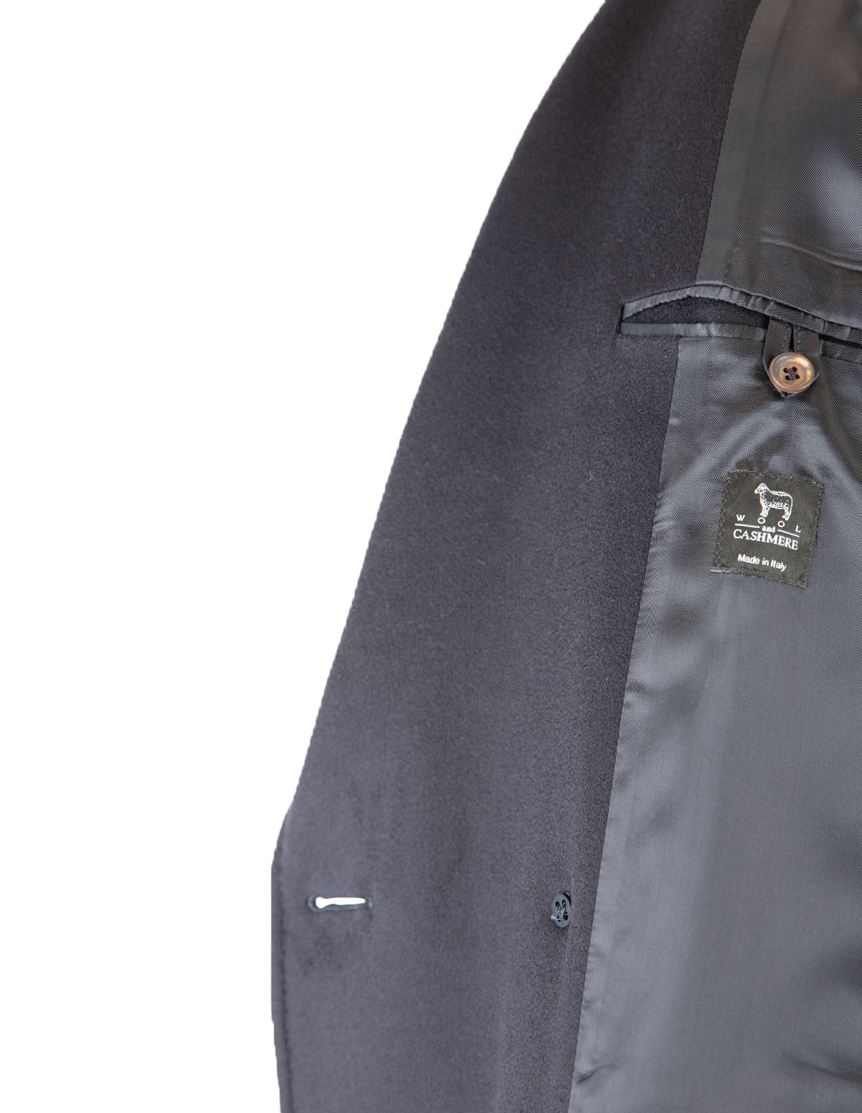Sartorial Rock Ull/Cashmere Navy Stl 56
