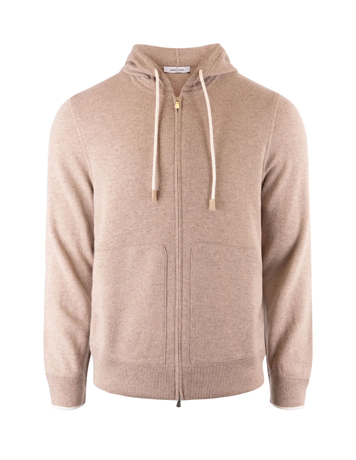 Full Zip Hoodie Ull/Cashmere Beige