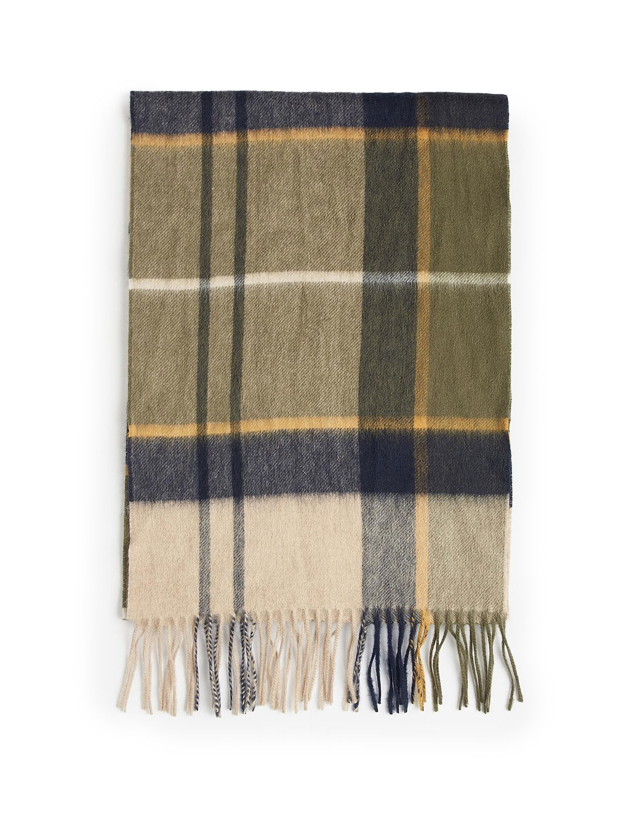 Carrbridge Tartan Halsduk Grön/Beige