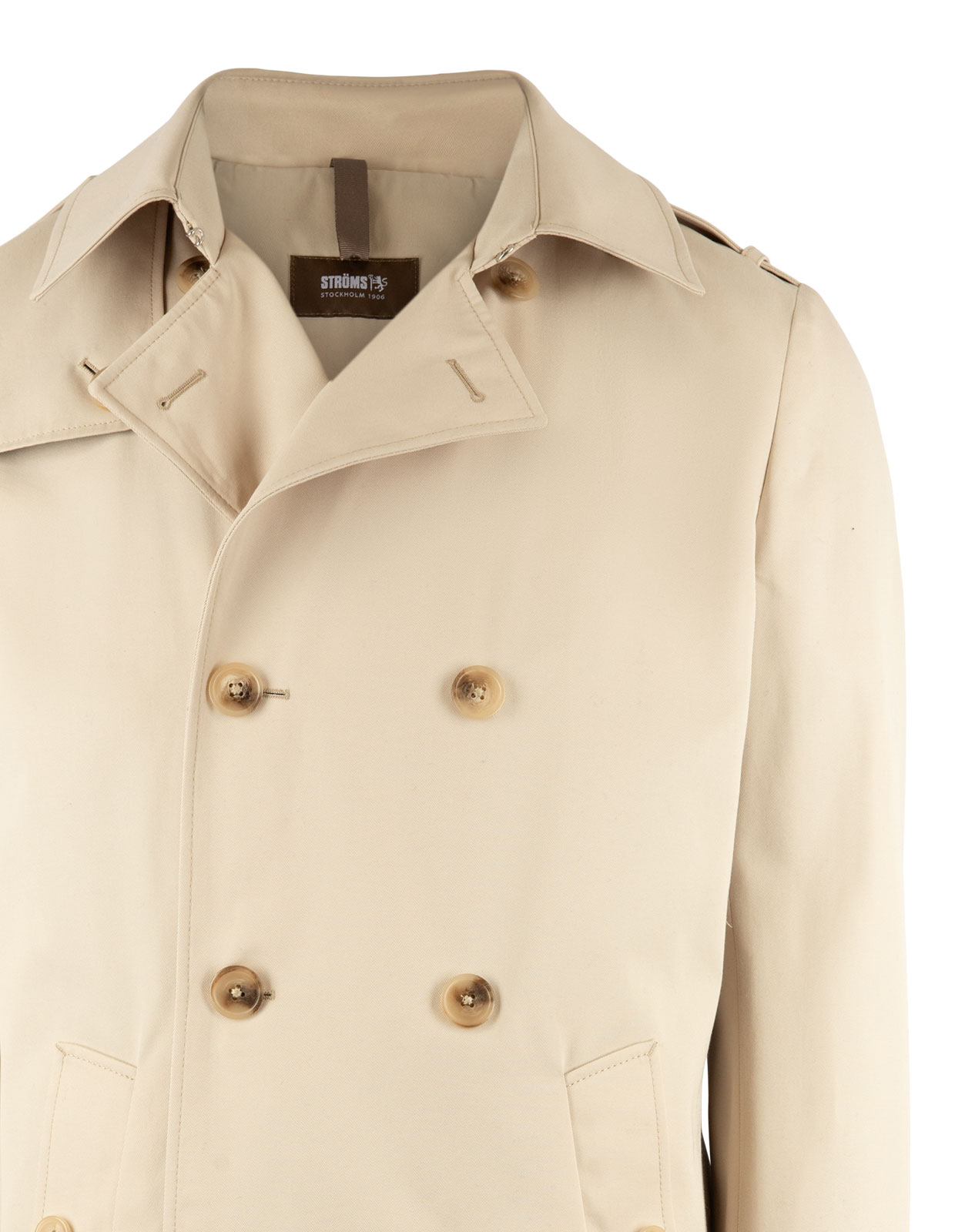 Firenze Trenchcoat Vattenavvisande Beige Stl 54