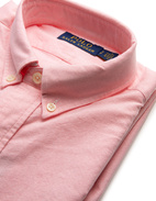 Slim Fit Oxfordskjorta Rosa Stl M