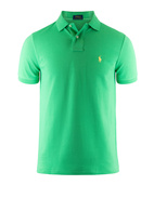 Pikétröja Custom Slim Fit Grön XXL