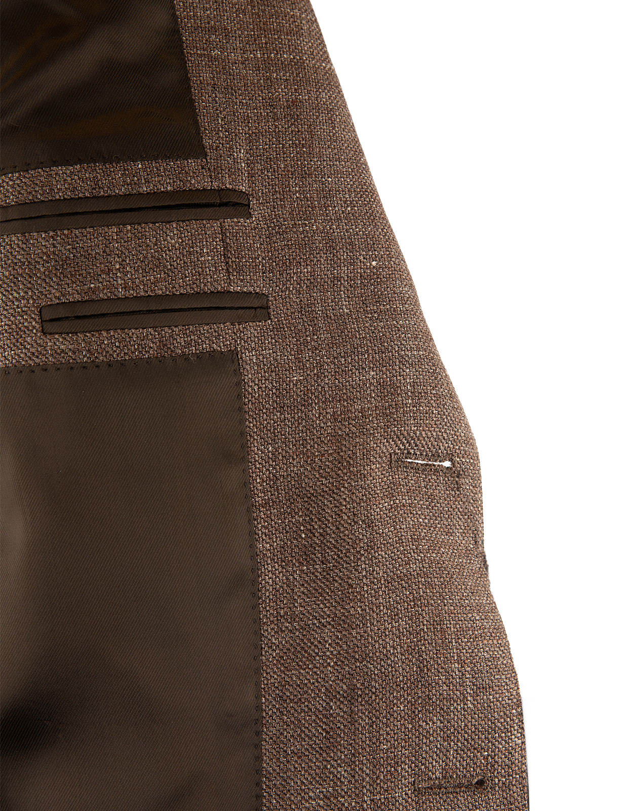 Gate Blazer Ull/Linne Brun Stl 112