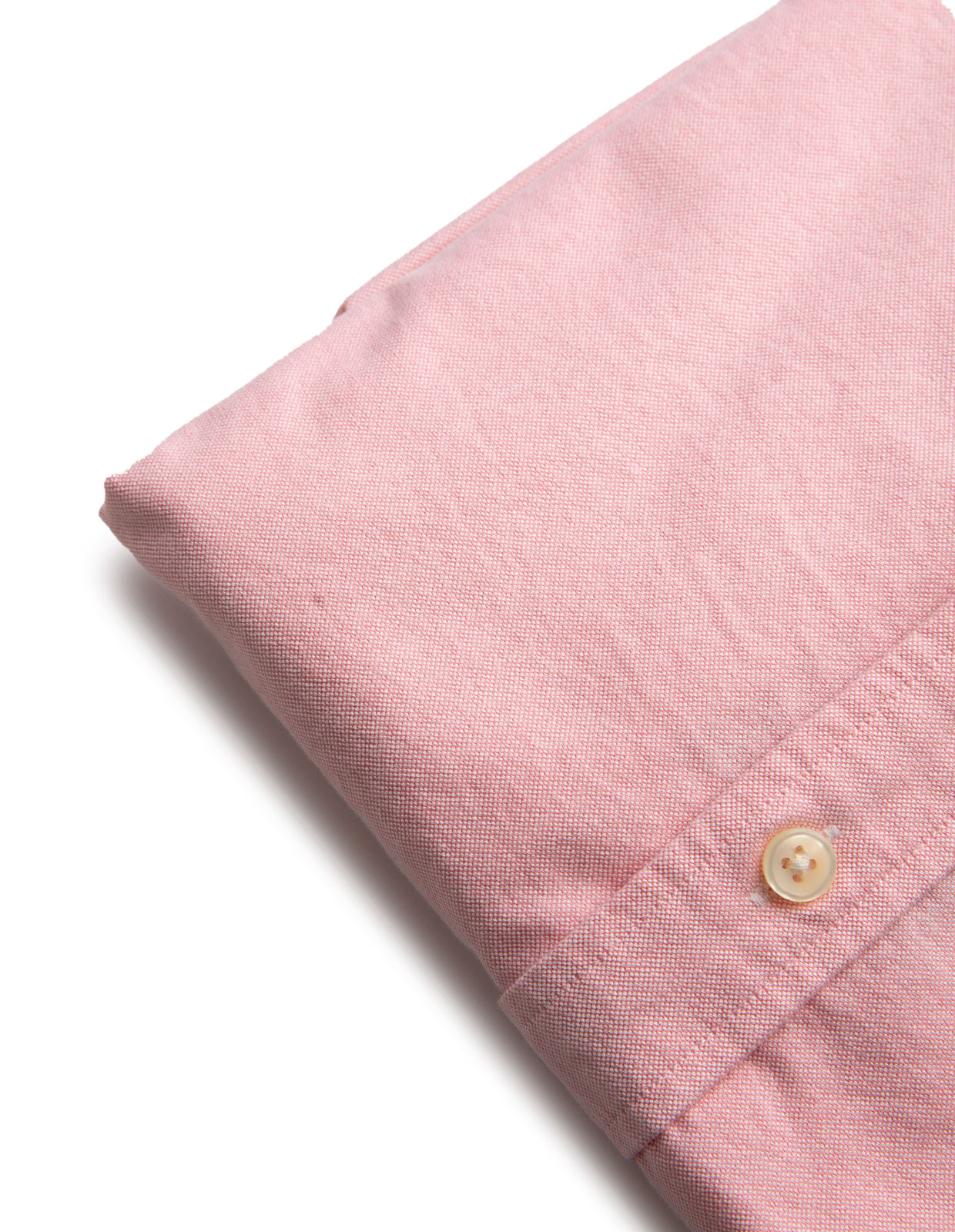 Custom Fit Oxford Skjorta Rosa L